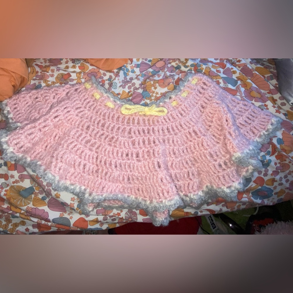 Handmade crochet tutu